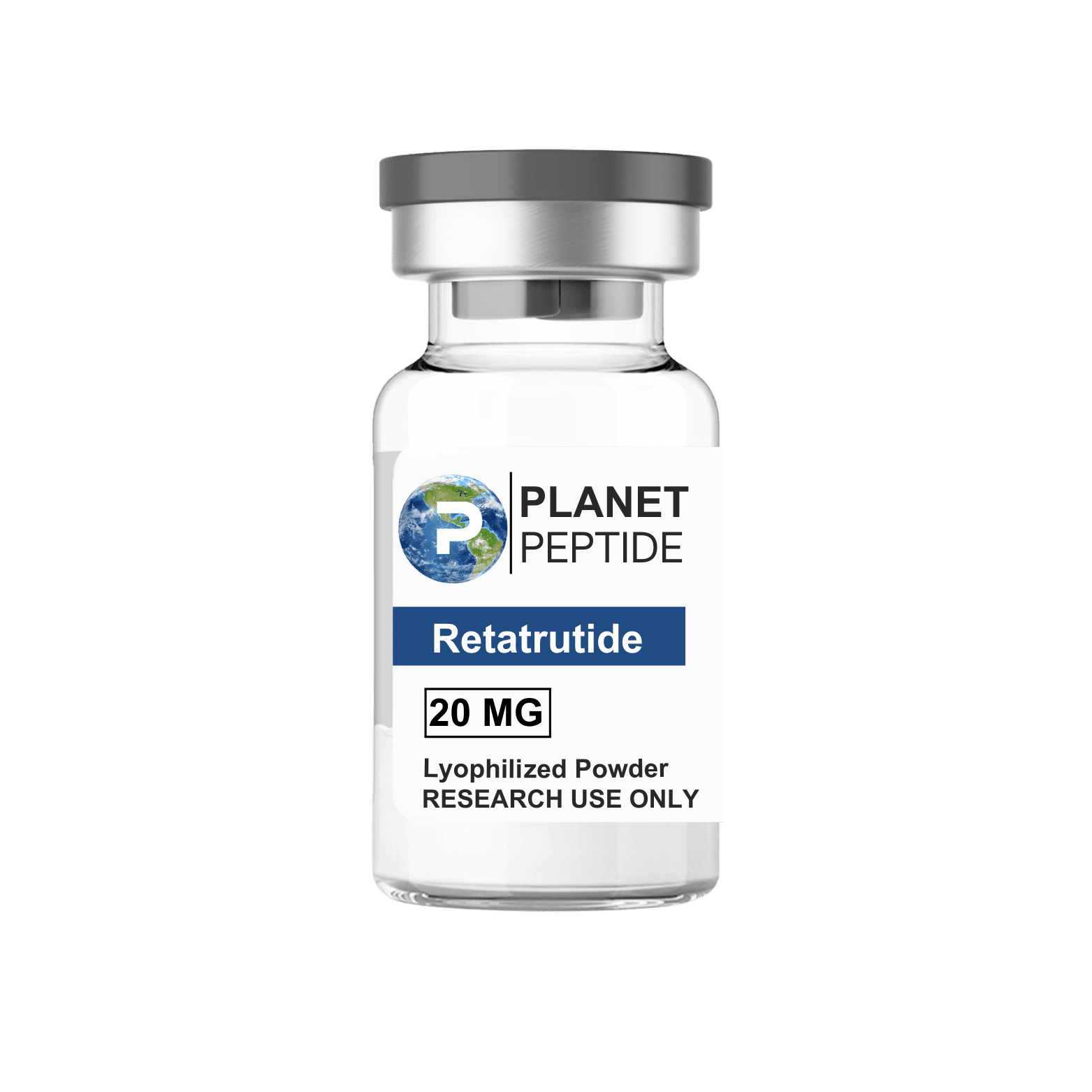 Planet-Peptide-Vials-1 (1) Bulk Retatrutide-RUO 20MG x 10 Vials - Image 1