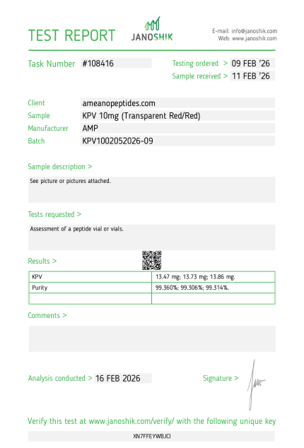 kpv peptide for sale